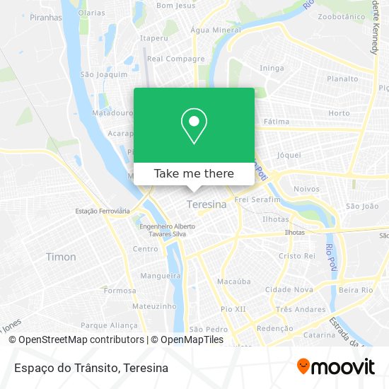 Espaço do Trânsito map