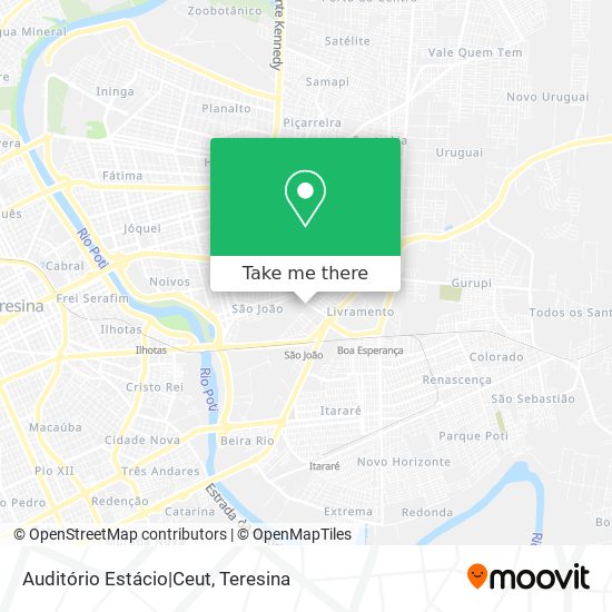 Auditório Estácio|Ceut map
