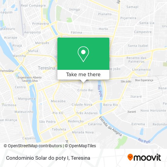 Condominio Solar do poty I map