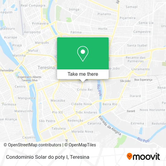 Condominio Solar do poty I map
