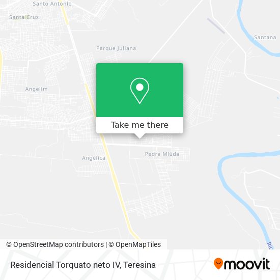 Mapa Residencial Torquato neto IV