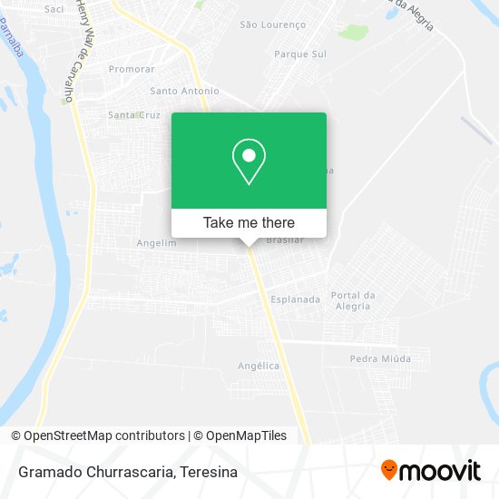 Gramado Churrascaria map