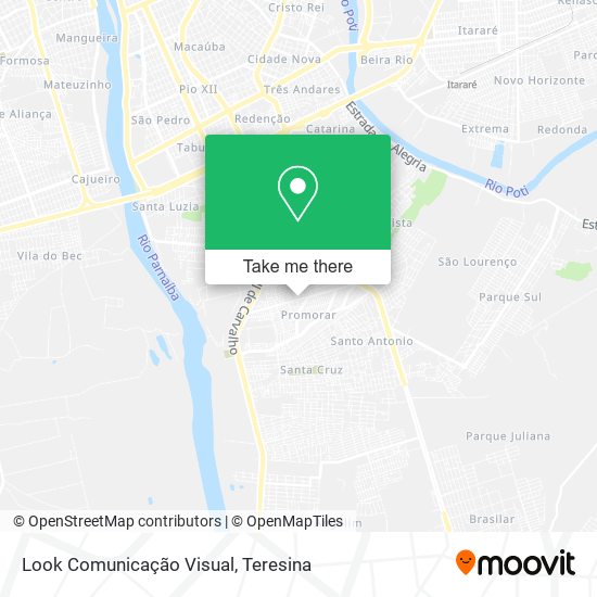 Look Comunicação Visual map
