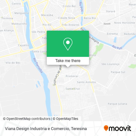 Viana Design Industria e Comercio map