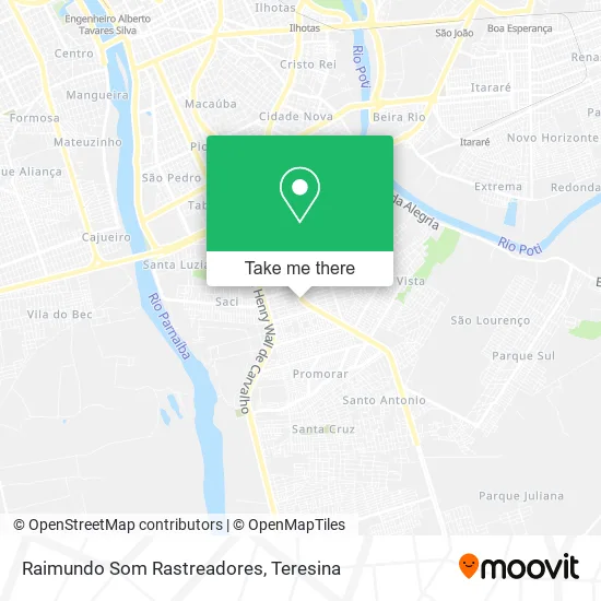 Raimundo Som Rastreadores map