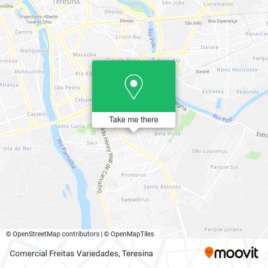 Mapa Comercial Freitas Variedades