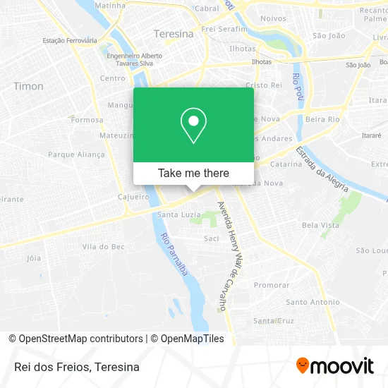 Rei dos Freios map