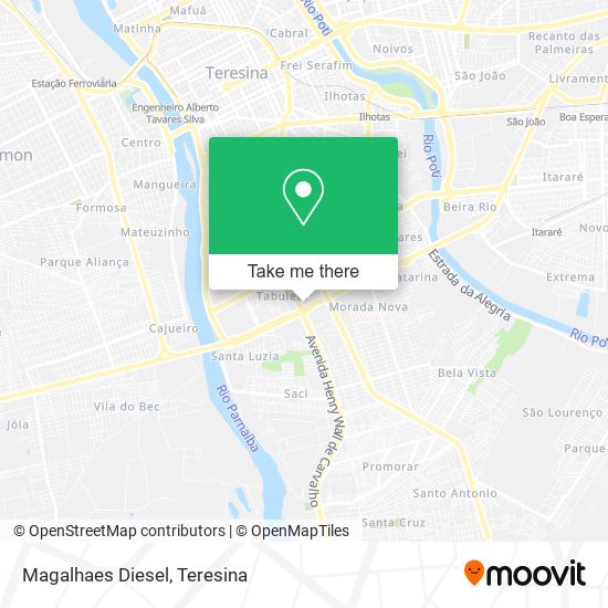 Magalhaes Diesel map