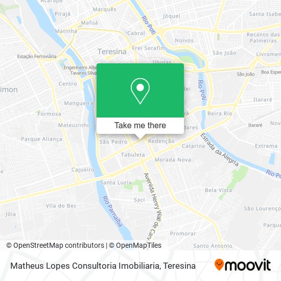 Matheus Lopes Consultoria Imobiliaria map
