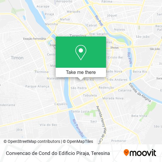 Convencao de Cond do Edificio Piraja map