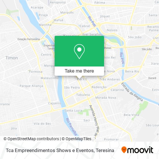 Tca Empreendimentos Shows e Eventos map