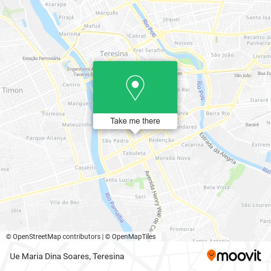 Ue Maria Dina Soares map