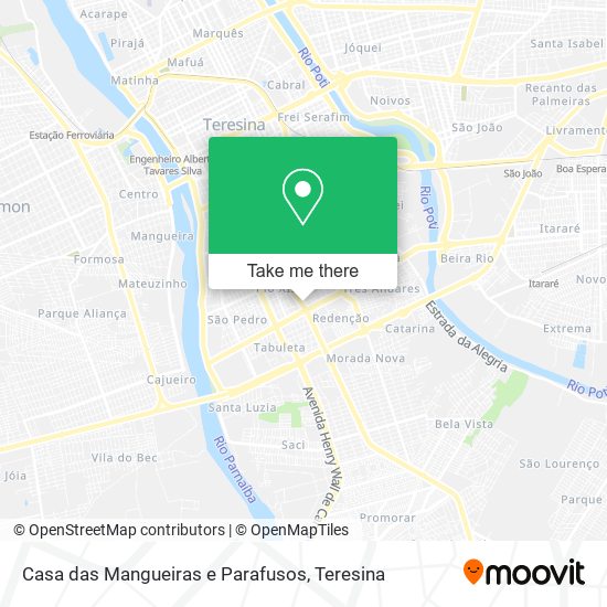 Casa das Mangueiras e Parafusos map