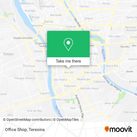 Office Shop map