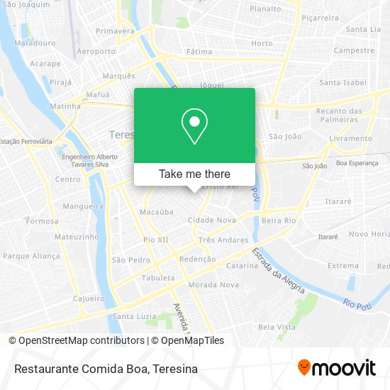 Restaurante Comida Boa map