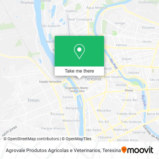 Agrovale Produtos Agricolas e Veterinarios map
