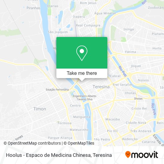 Hoolus - Espaco de Medicina Chinesa map