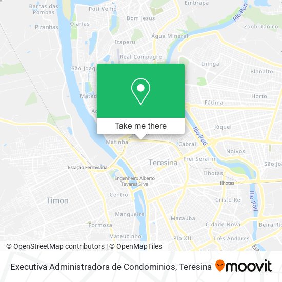 Executiva Administradora de Condominios map