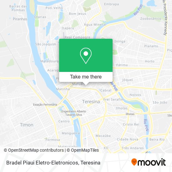 Bradel Piaui Eletro-Eletronicos map