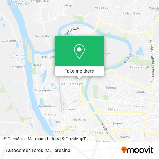Autocenter Teresina map