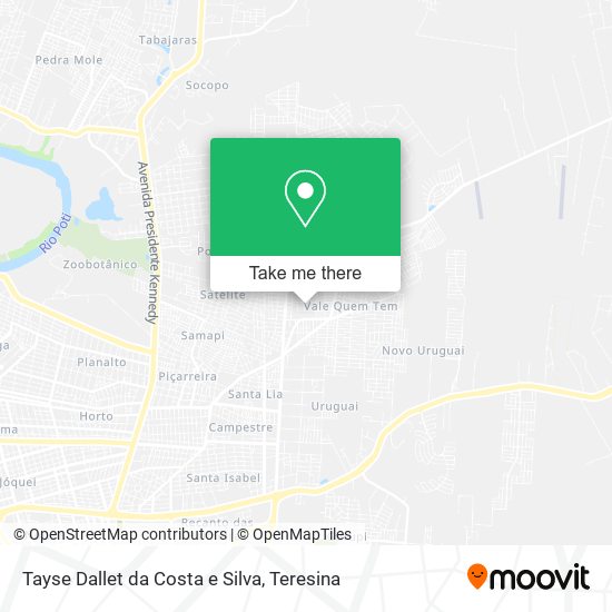 Mapa Tayse Dallet da Costa e Silva