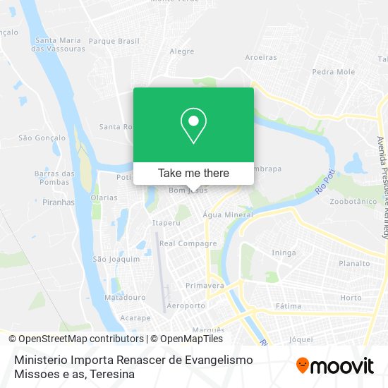 Ministerio Importa Renascer de Evangelismo Missoes e as map