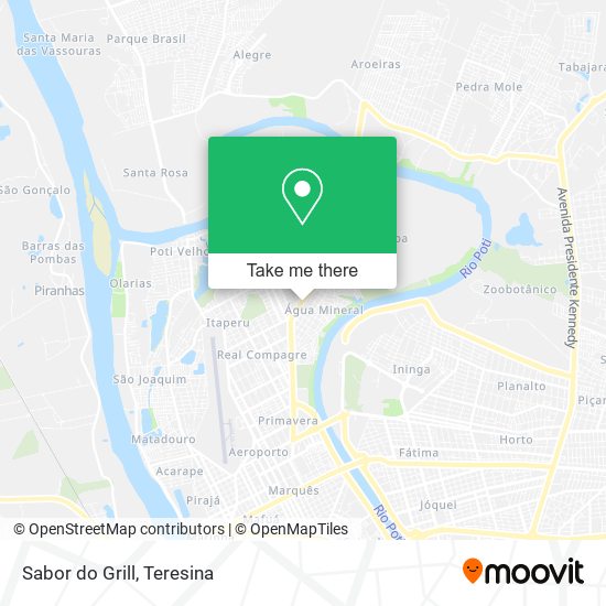 Sabor do Grill map