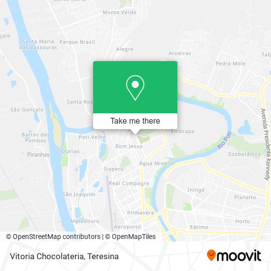 Mapa Vitoria Chocolateria