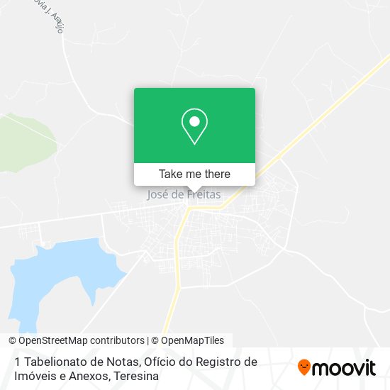 1 Tabelionato de Notas, Ofício do Registro de Imóveis e Anexos map