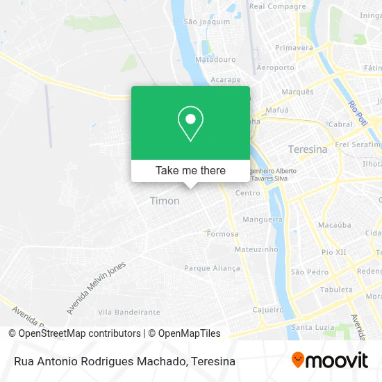 Rua Antonio Rodrigues Machado map