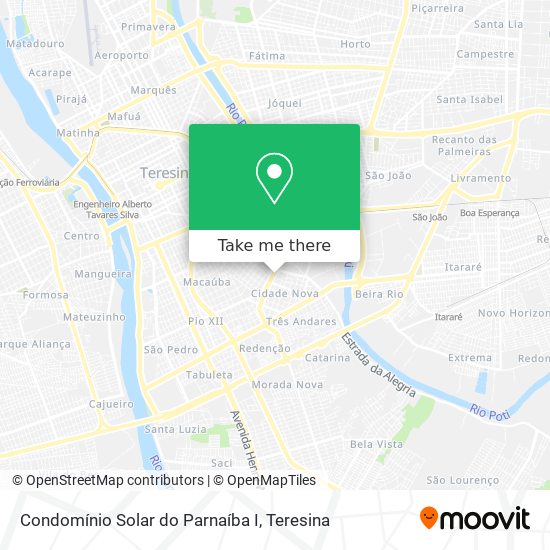 Condomínio Solar do Parnaíba I map