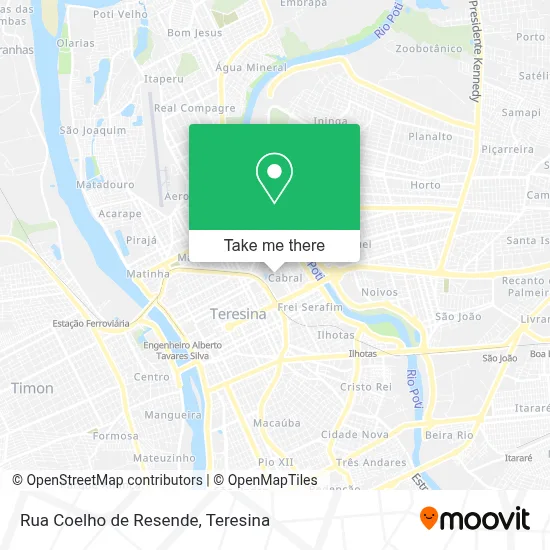 Rua Coelho de Resende map