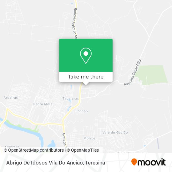 Abrigo De Idosos Vila Do Ancião map