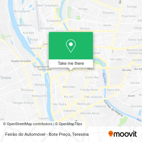 Feirão do Automóvel - Bote Preço map