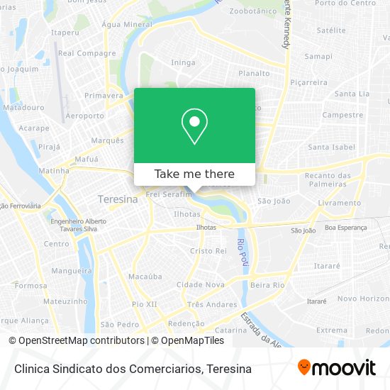 Clinica Sindicato dos Comerciarios map