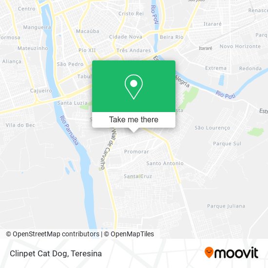 Clinpet Cat Dog map