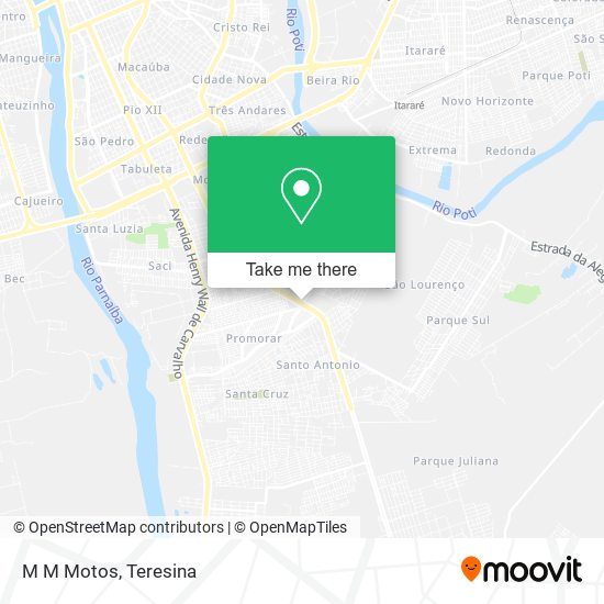 M M Motos map