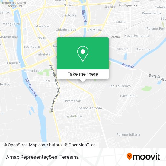 Amax Representações map