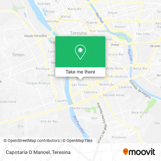 Capotaria O Manoel map
