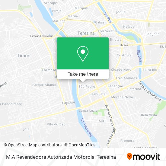 M.A Revendedora Autorizada Motorola map