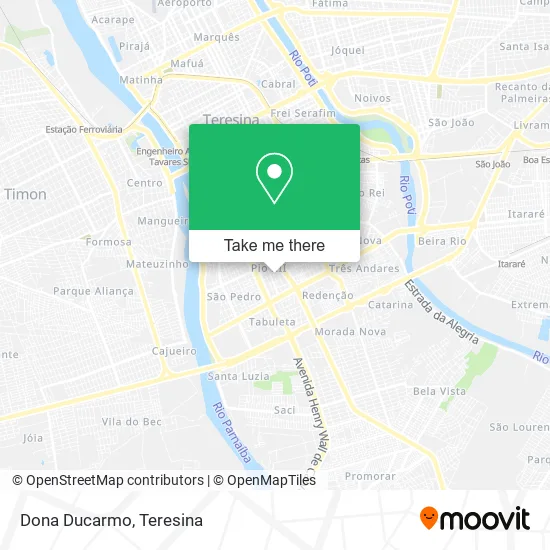 Dona Ducarmo map