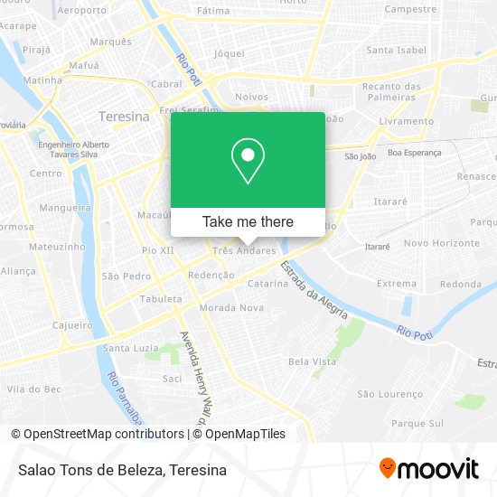 Salao Tons de Beleza map