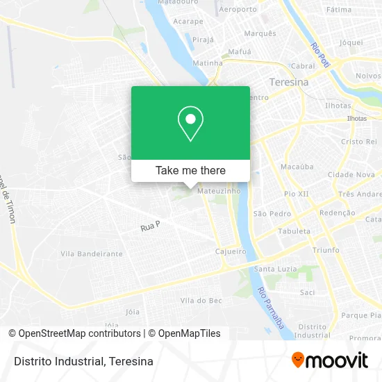 Distrito Industrial map