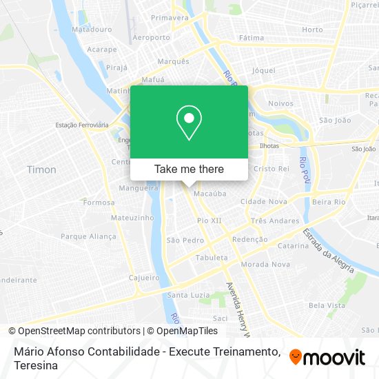 Mário Afonso Contabilidade - Execute Treinamento map