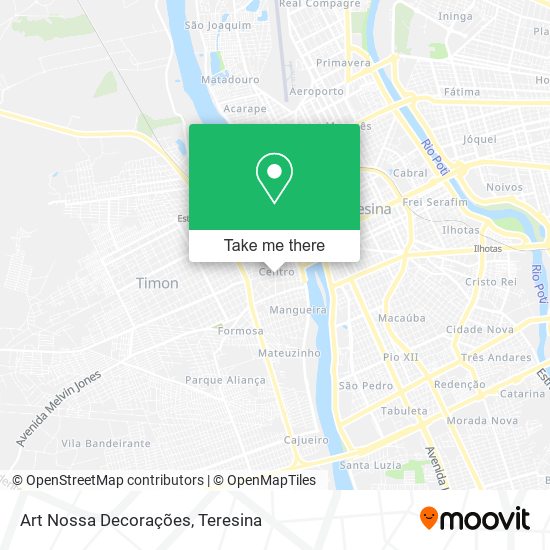 Art Nossa Decorações map