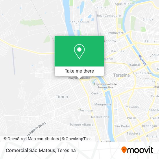 Comercial São Mateus map