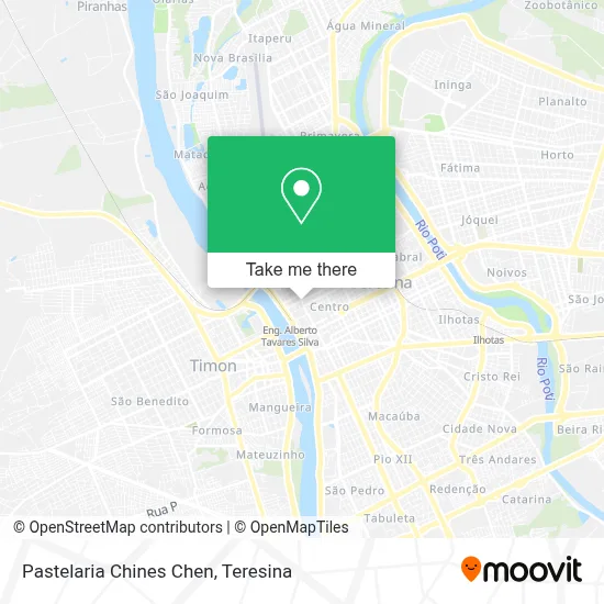 Pastelaria Chines Chen map