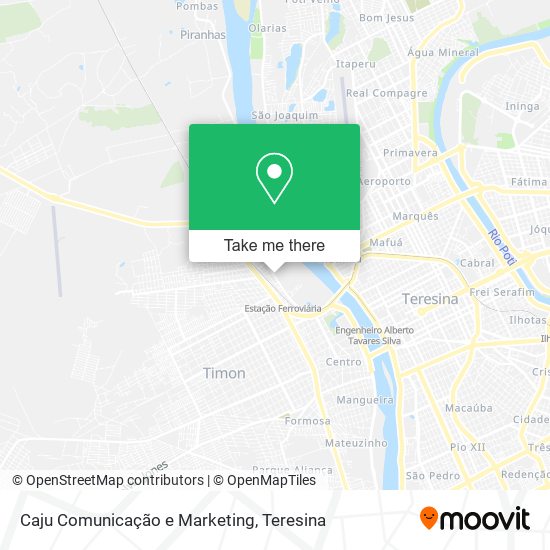 Caju Comunicação e Marketing map