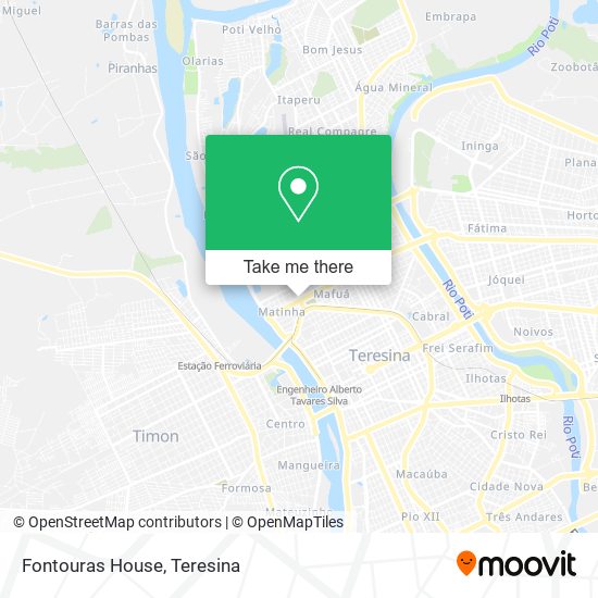 Fontouras House map