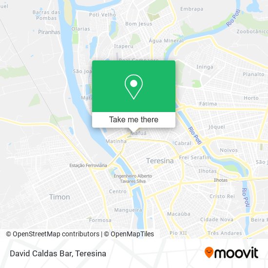 David Caldas Bar map